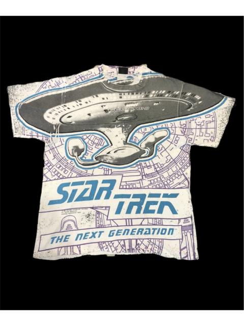 Other Designers Vintage 90’s Paramount Picture Star Trek Full Print Shirts