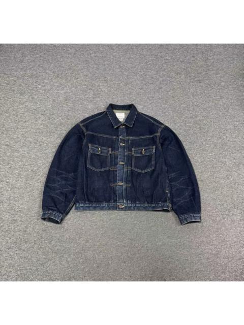 visvim Visvim 24SS 101XX JKT DMGD MUD OD Denim jacket