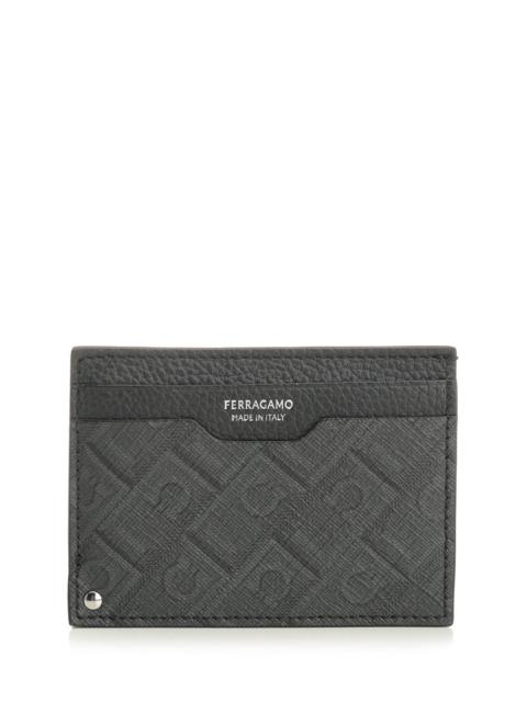 FERRAGAMO Ferragamo Men "Ferragamo Monogram" Card Holder