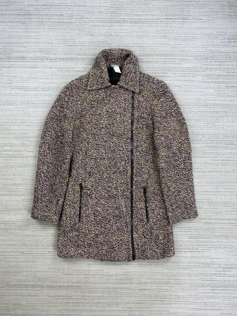 VERSACE 🔥RARE Vintage Gianni Versace Asymmetrical Knit Jacket