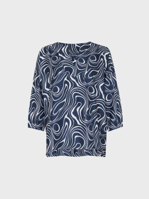 Vilebrequin WOMEN SILK SHIRT WAVES