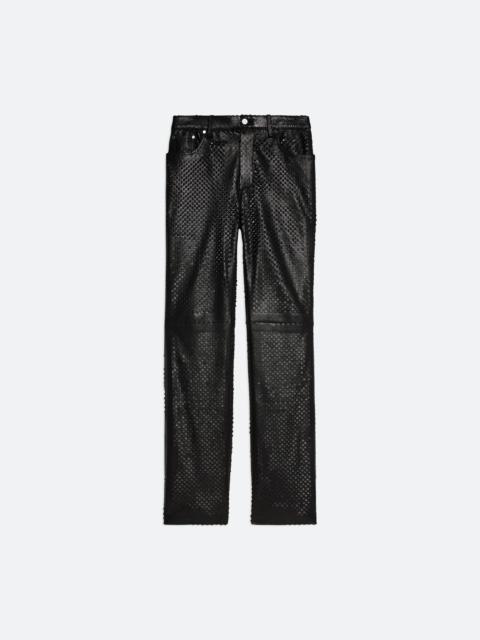 HOLE-PUNCHED WORKER PANTS