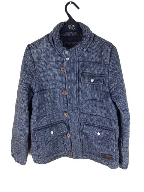 Other Designers Japanese Brand - CUBE SUGAR WORK WEAR HERRINGBONE HEAVY WINTER JACKET