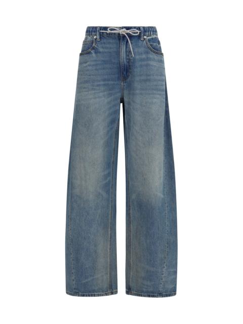 Alexander Wang Alexander Wang Women Wide-Leg Denim Jeans