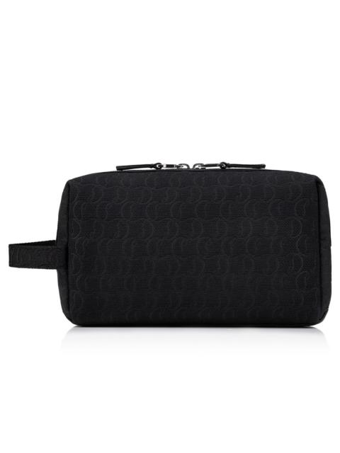 Christian Louboutin Men's CL Monogram Jacquard Toiletry Bag