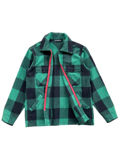Other Designers Modern Amusement - 💥 MODERN AMUSEMENT CHECKED ZIPPER WOOL CRUISER JACKET
