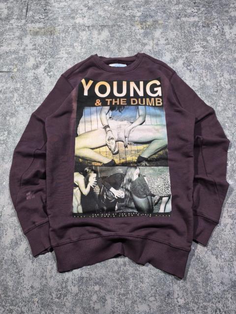 Hysteric Glamour indie sleaze faded longsleeve fakemink type