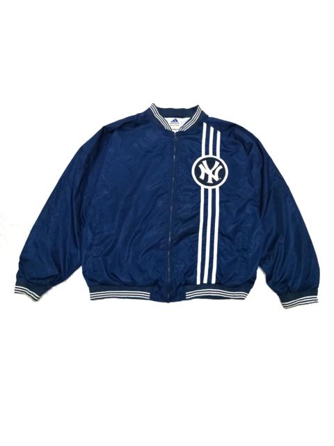 adidas Vintage Adidas NY Navy Oversized Jacket