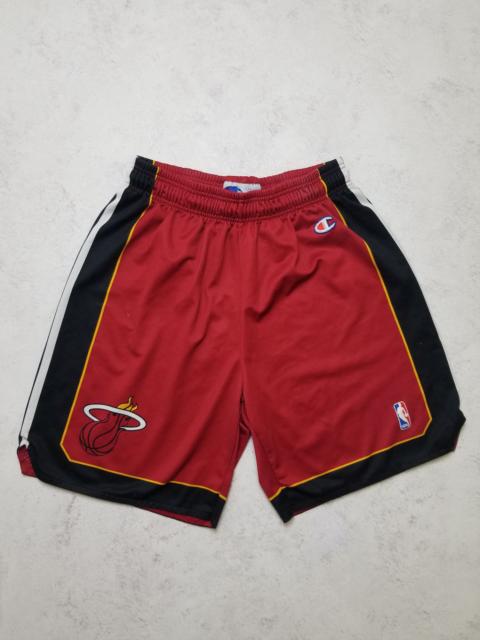 Champion Vintage Champion Miami Heat NBA Basketball Shorts Size M