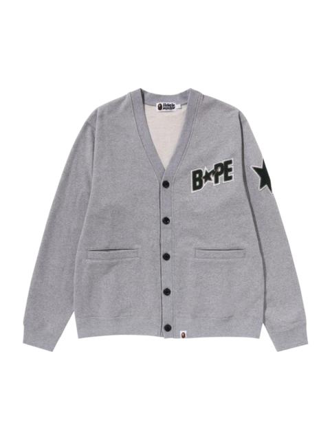 BAPE Sta Sweat Cardigan 'Grey'