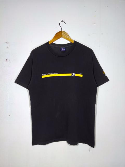 Other Designers Vintage - Vintage Stussy Shirt Stussy International Simple,Nice Design