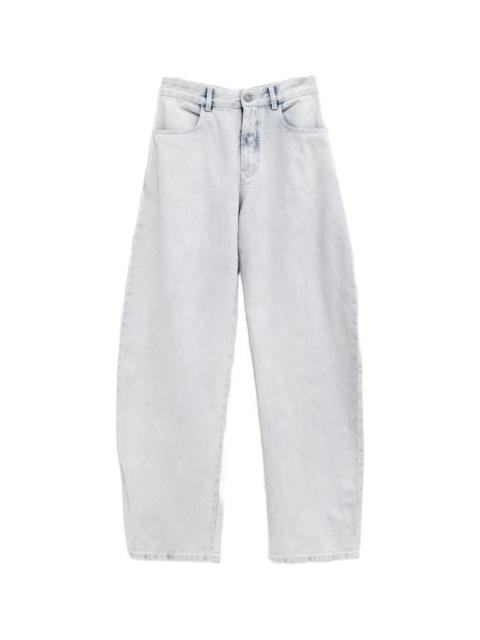 Alaïa Low Round denim jeans