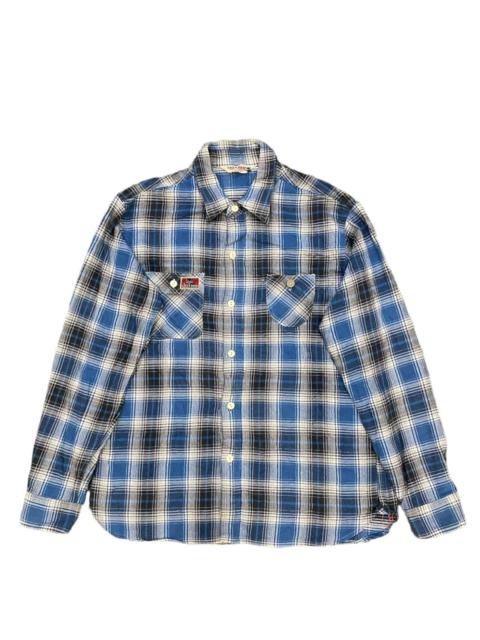 Other Designers Sugar Cane - Cat’s Paw By Toyo Interprise Flannel Pocket Shirt