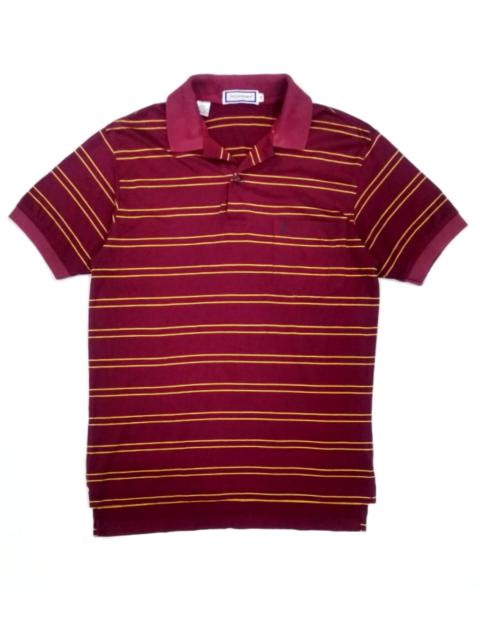 Other Designers Ysl Pour Homme - RARE! VTG YVES SAINT LAURENT STRIPES POLO SHIRT