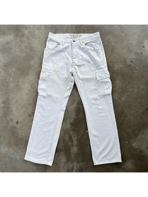 Other Designers Vintage Japanese Tactical Multipocket White Cargo Pant