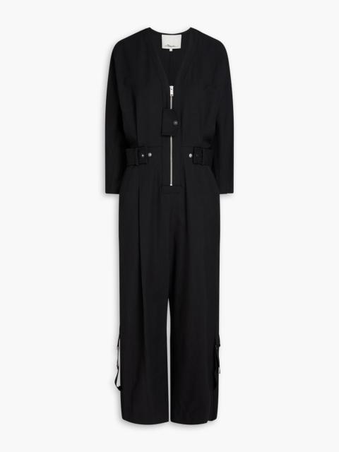 3.1 Phillip Lim Cotton-blend twill jumpsuit