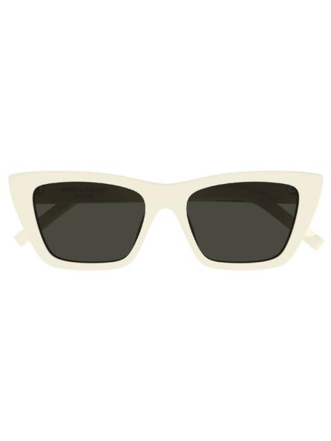 SAINT LAURENT Saint Laurent Grey Cat Eye Ladies Sunglasses SL 276 MICA 056 55