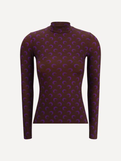 Marine Serre Moon long sleeve Top