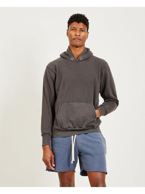 LES TIEN Cropped Hoodie Vintage Black