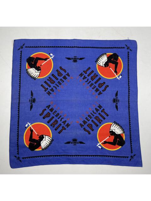 Other Designers Vintage - natural american spirit bandana handkerchief scarf HC0244