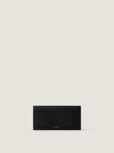 Givenchy DAY LONG WALLET IN GRAINED LEATHER