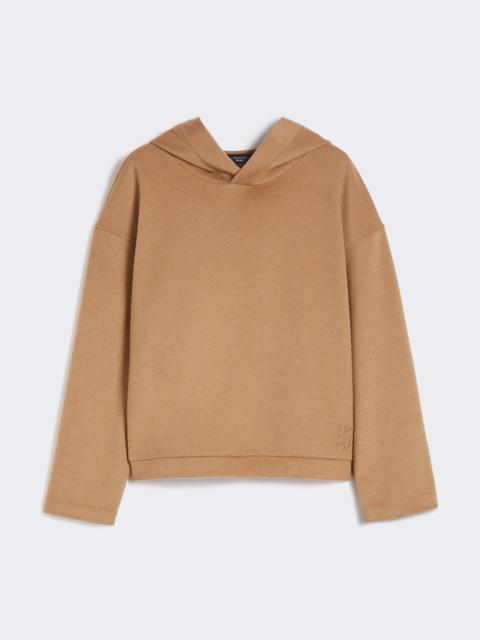 WEEKEND Max Mara OSCURI Jersey drap sweatshirt