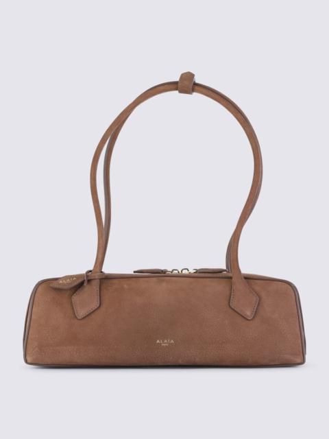 Alaïa Alaia Beige Leather Le Teckel Medium Clutch