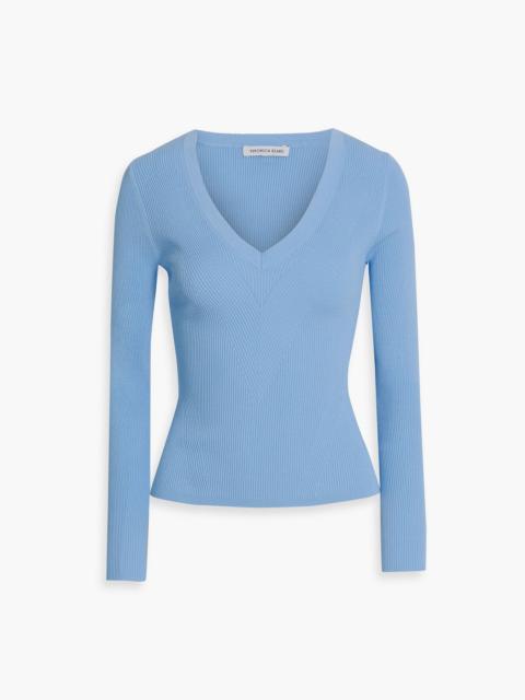 VERONICA BEARD Callie ribbed-knit sweater