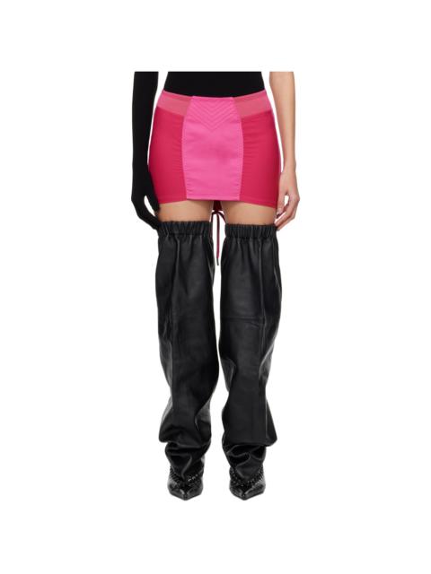 Jean Paul Gaultier Pink 'The Satin' Miniskirt