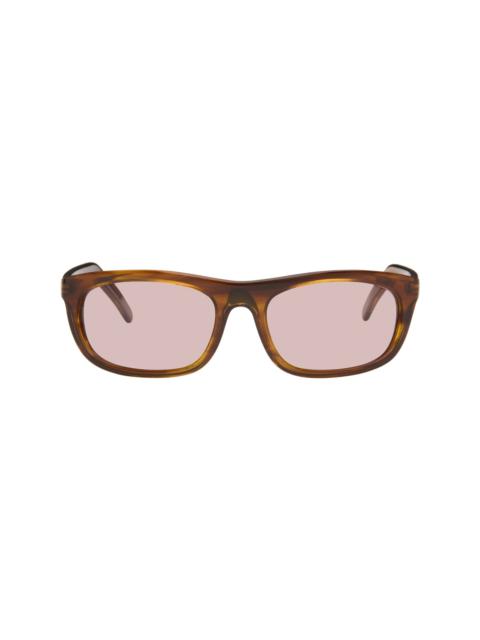 Our Legacy Brown Shelter Sunglasses