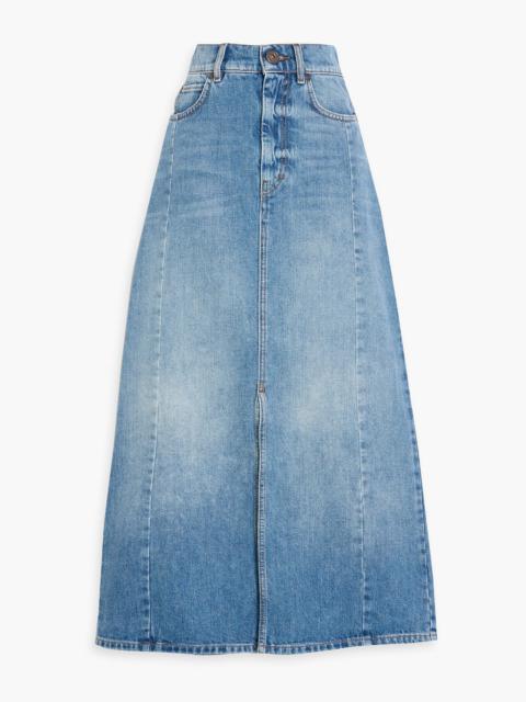 WEEKEND Max Mara Gesso denim midi skirt