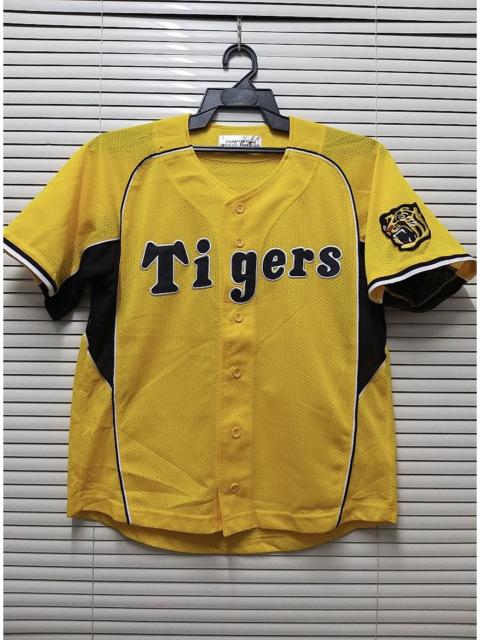 Mizuno Nice💥💥VINTAGE MIZUNO HANSHIN TIGERS NPB BASEBALL JERSEY #7