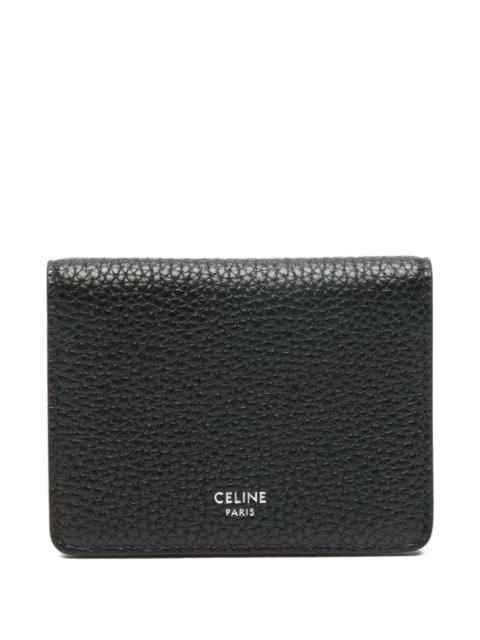 CELINE Celine Men Leather Credit Card Case