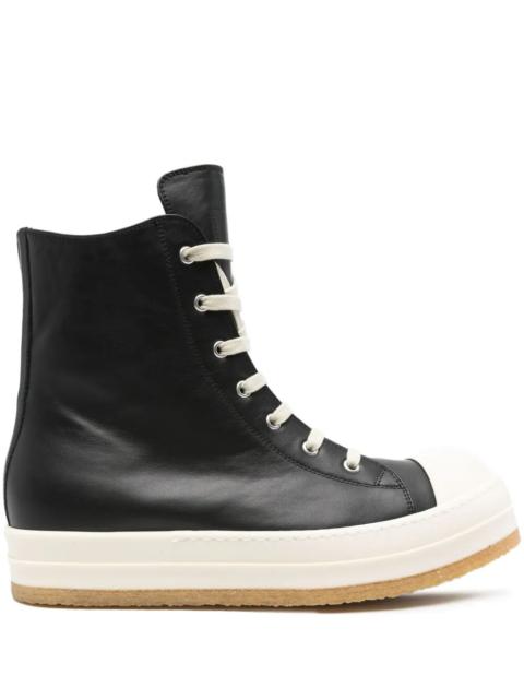 Rick Owens Rick Owens Men "Creep" Leather Sneakers