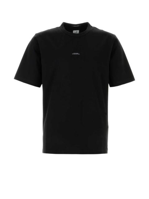 C.P. Company C.P. Company Men Black Cotton T-Shirt