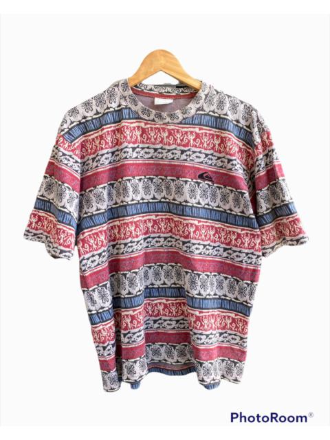 Other Designers Vintage - Vintage 90s Quicksilver stripe fullprint