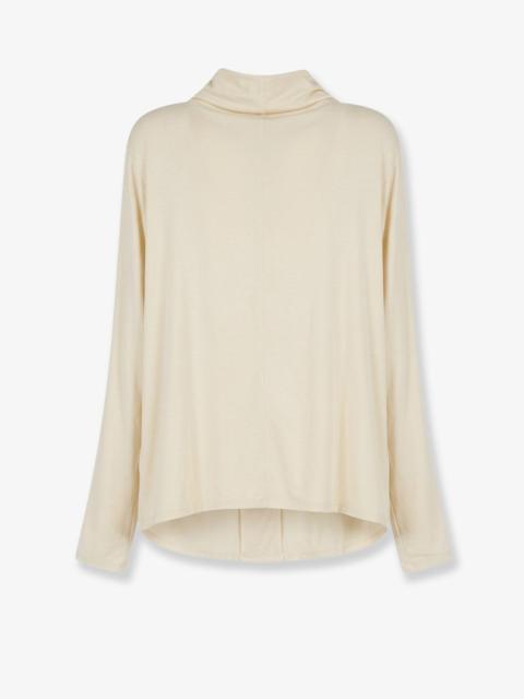 TOTEME Toteme Cowl Neck Viscose Shirt White