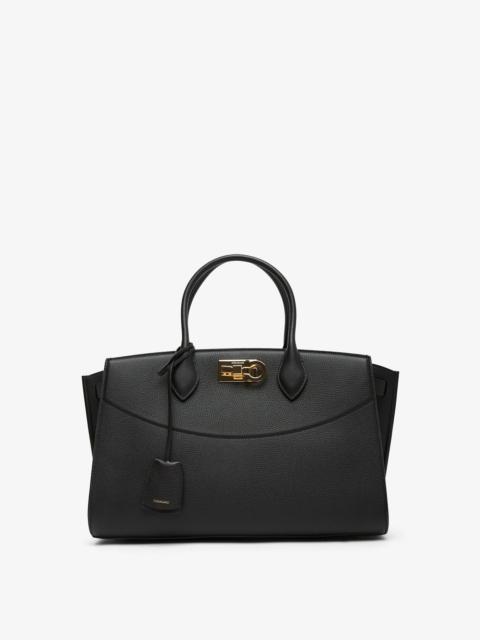 FERRAGAMO The new studio black bag