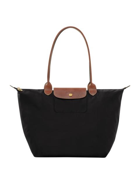 Longchamp Le Pliage Original L Tote bag Black - Recycled canvas