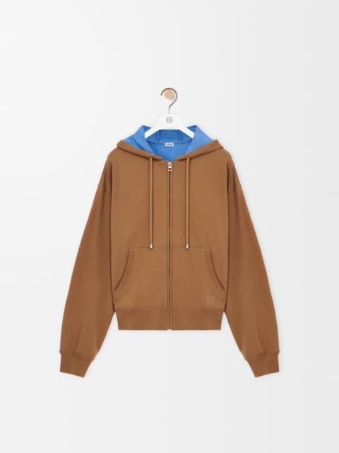 Loewe Zip-up hoodie in cotton
