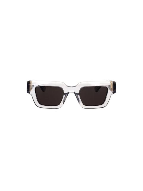 Bottega Veneta TRI-FOLD SQUARE SUNGLASSES (WHITE)