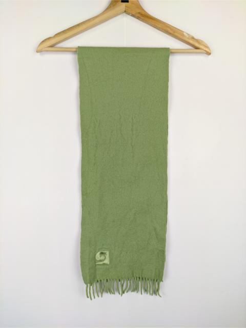Other Designers Vintage - Steals🔥Scarf Muffler Pierre Cardin Plain Green