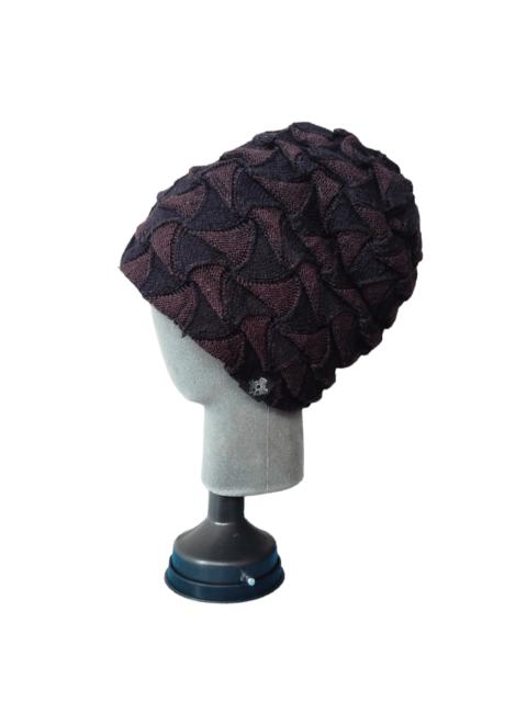 Other Designers Rare - Reversible Knitted Chrome Hearts Inspired Pattern Beanie