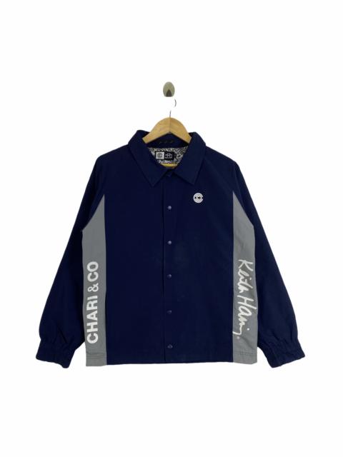 Other Designers Keith Haring - KEITH HARING X CHARI & CO POP ART BIG LOGO COACH JACKET