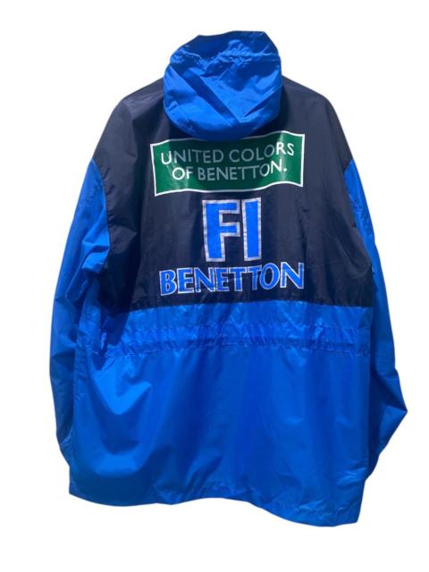 Other Designers United Colors Of Benetton - Vintage 90s Benetton Formula 1 World Racing Team Jacket