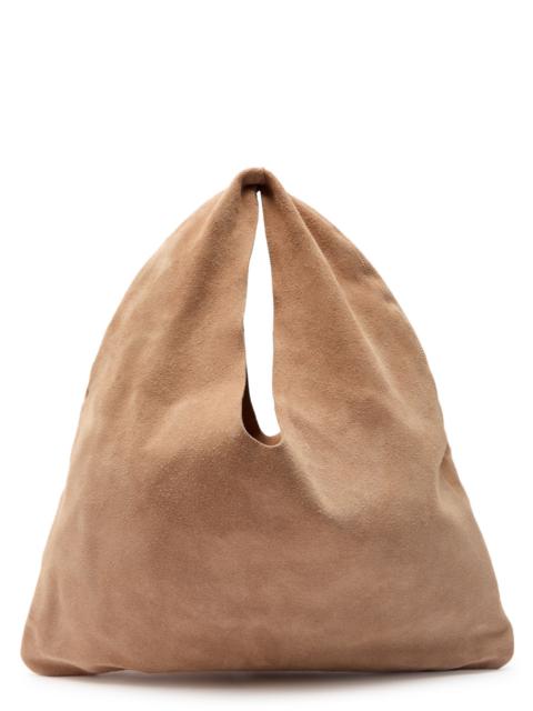 The Row The Row Small Bindle Suede top Handle bag