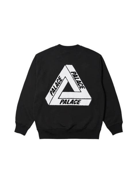 PALACE Palace Fleece Tri-Ferg Crew Black
