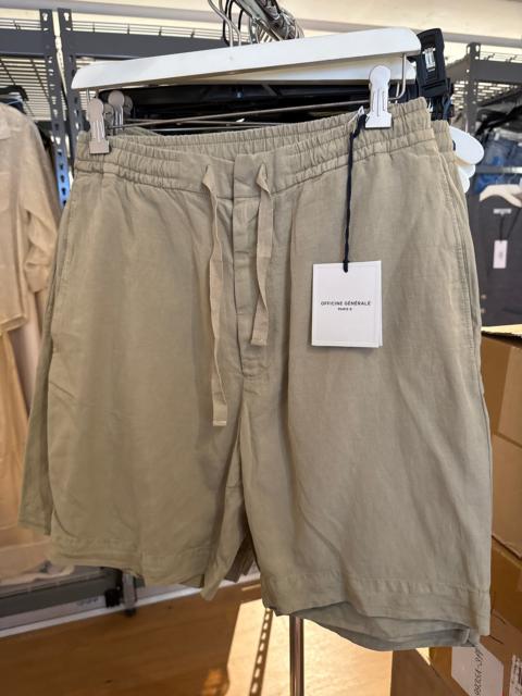 OFFICINE GÉNÉRALE Phil Shorts Khaki