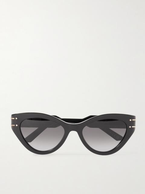 Dior Diorsignature B7i Cat-eye Acetate Sunglasses