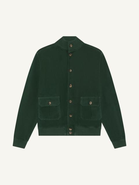 FRESCOBOL CARIOCA VINCENTE SUEDE BOMBER JACKET